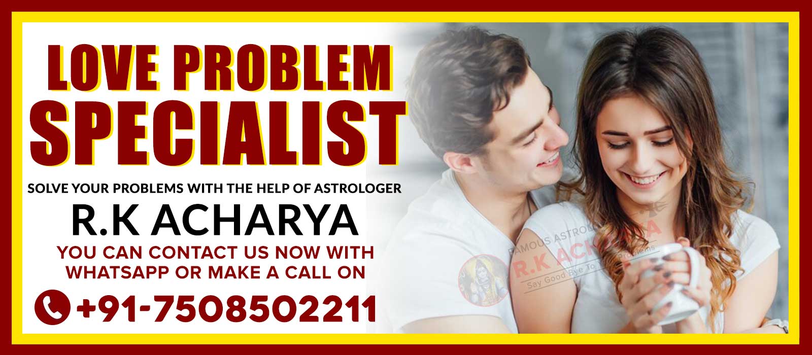World Famous Astrologer R.K Acharya Ji +91-7508502211